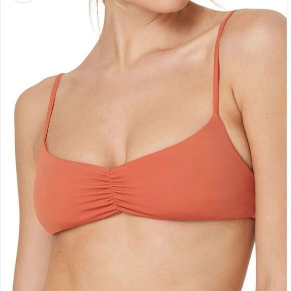 NWT‎ Andie Symi Bikini Top Women's XL Cedar Swimwear Swim Vacation Beach
